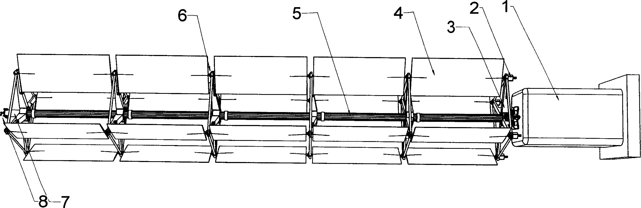 Vertical shaft high power wind-driven generator