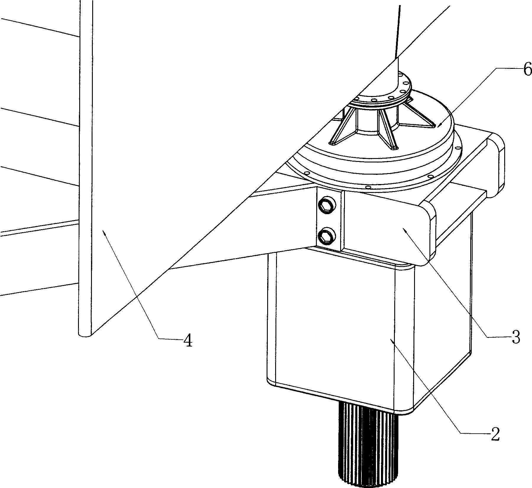 Vertical shaft high power wind-driven generator