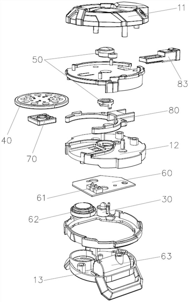 Projection watch toy