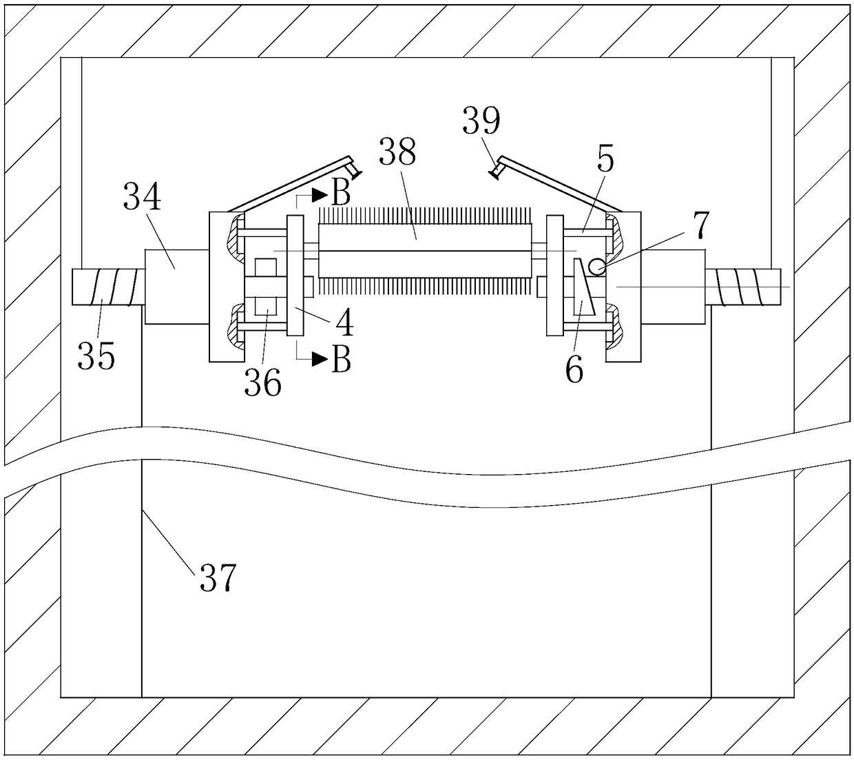 Brush plating device