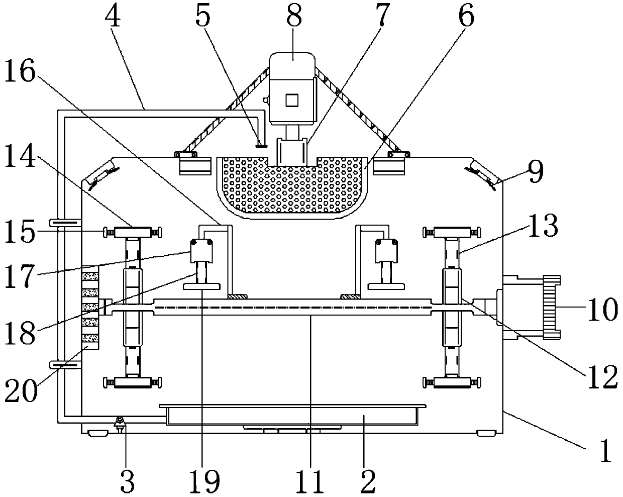 Meat product pickling equipment with multiple fixing modes