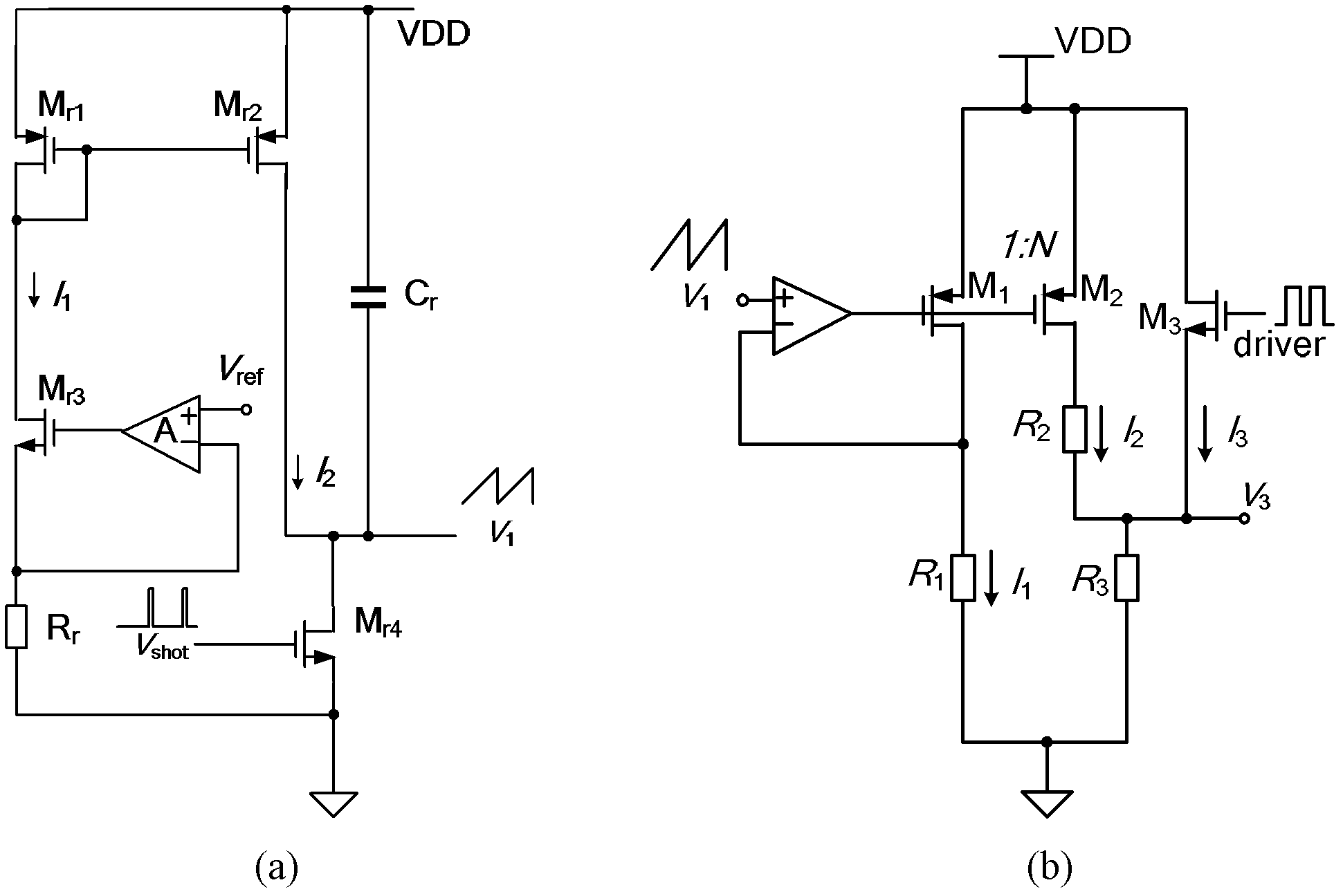 High-precision sectional type linear slope compensation circuit
