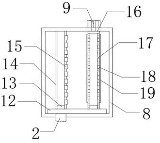 Cloth drying device for textile products processing