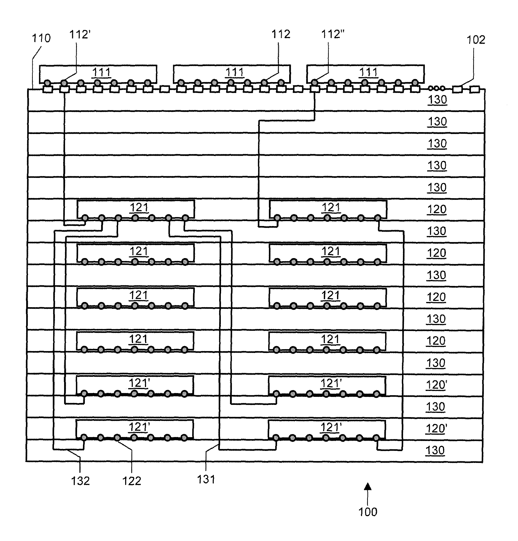 Reprogrammable circuit board with alignment-insensitive support for multiple component contact types