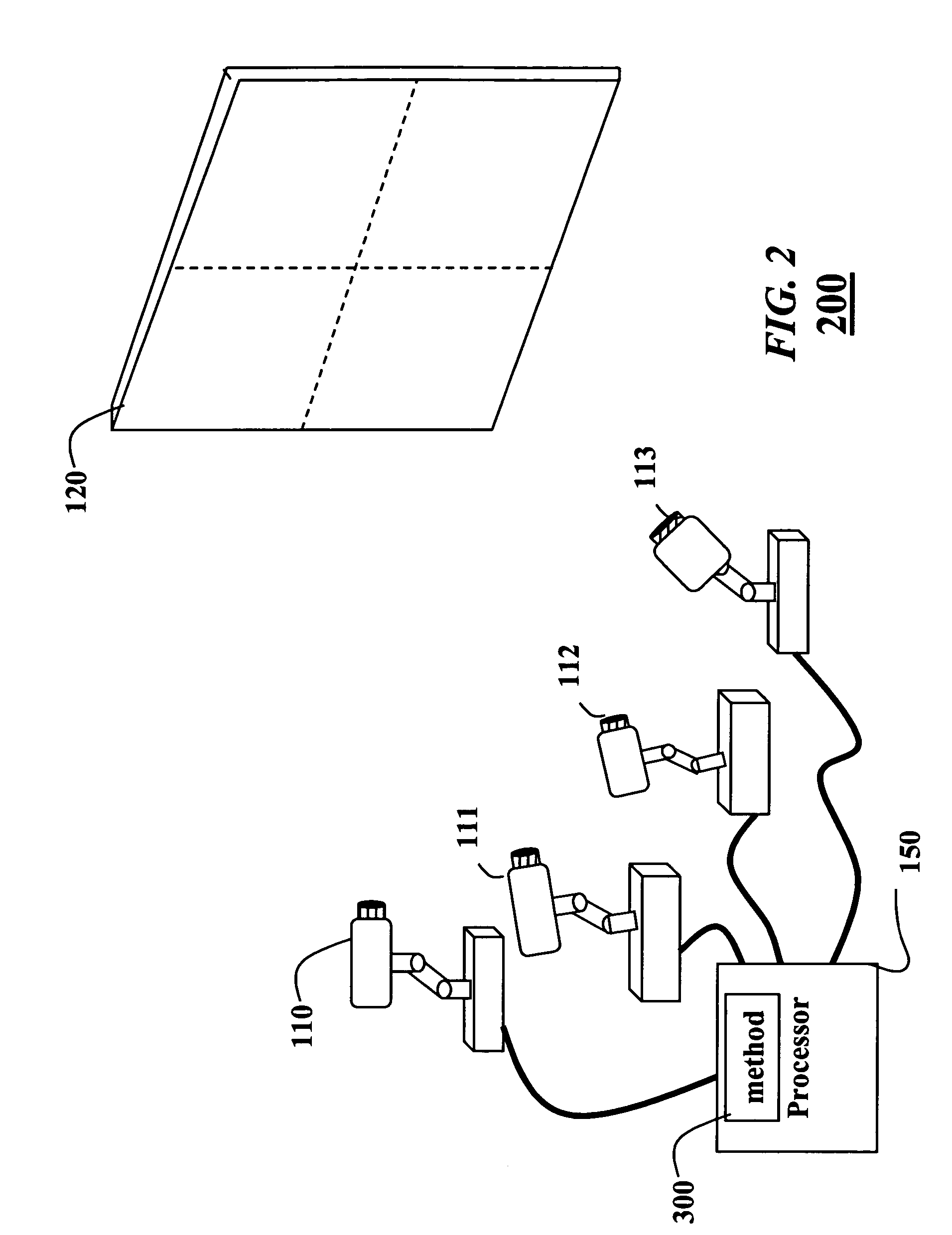 System and method for mechanically adjusting projector pose with six degrees of freedom for image alignment
