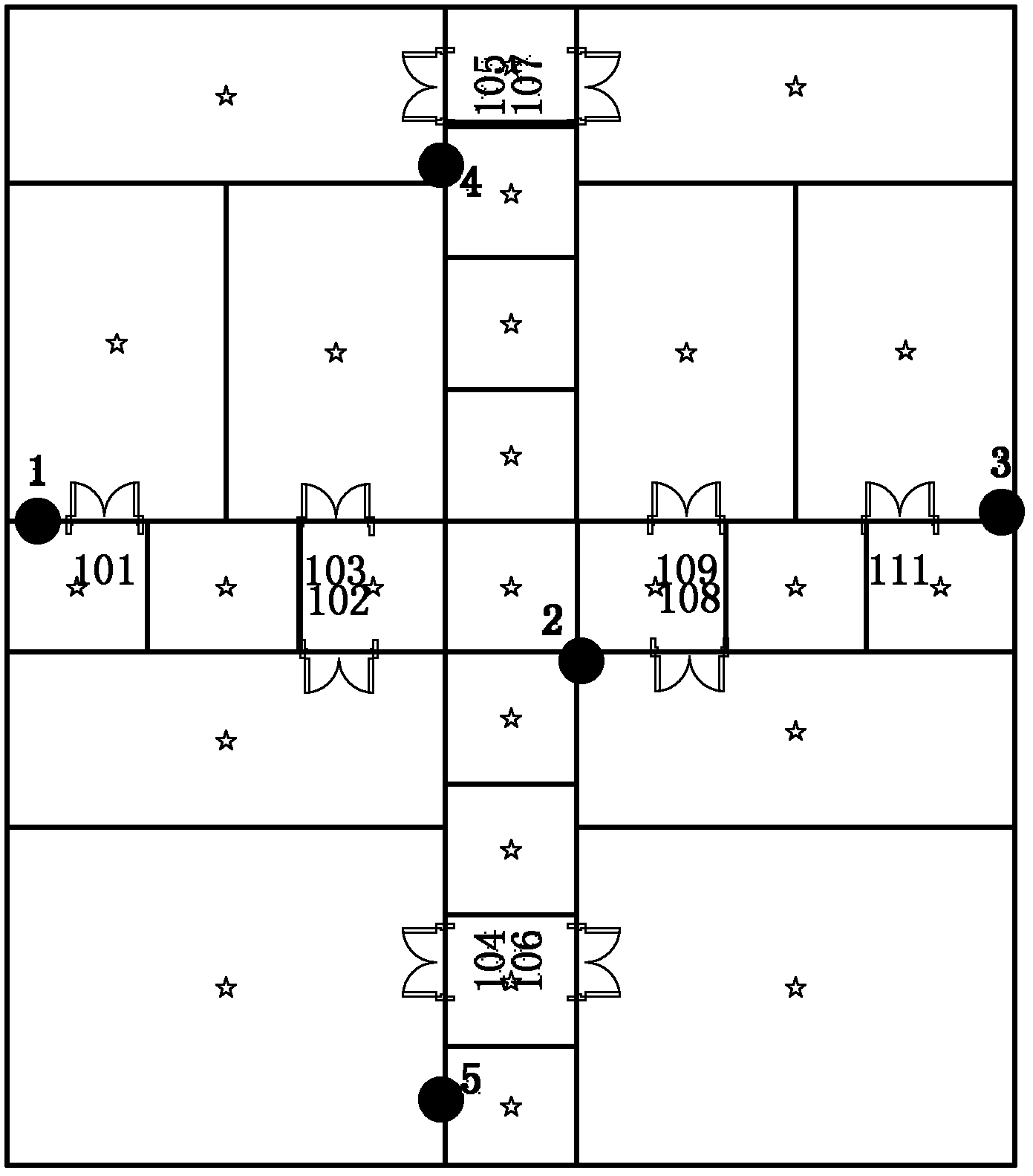 Indoor wireless positioning method and device