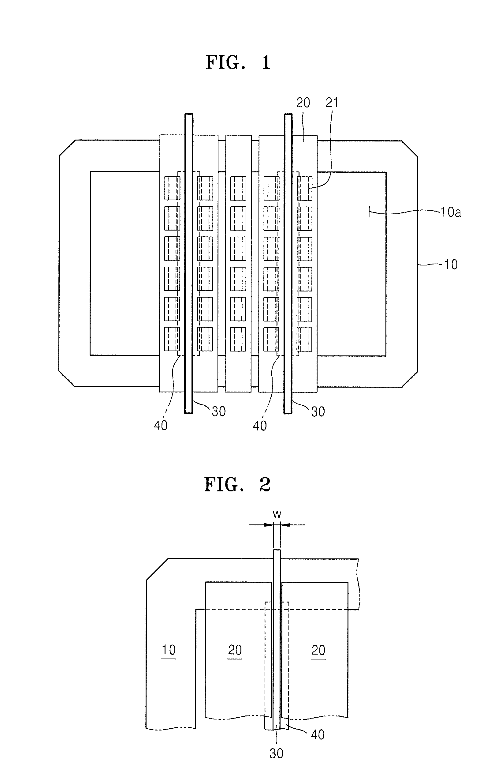 Mask frame assembly for thin film deposition and method of assembling the same