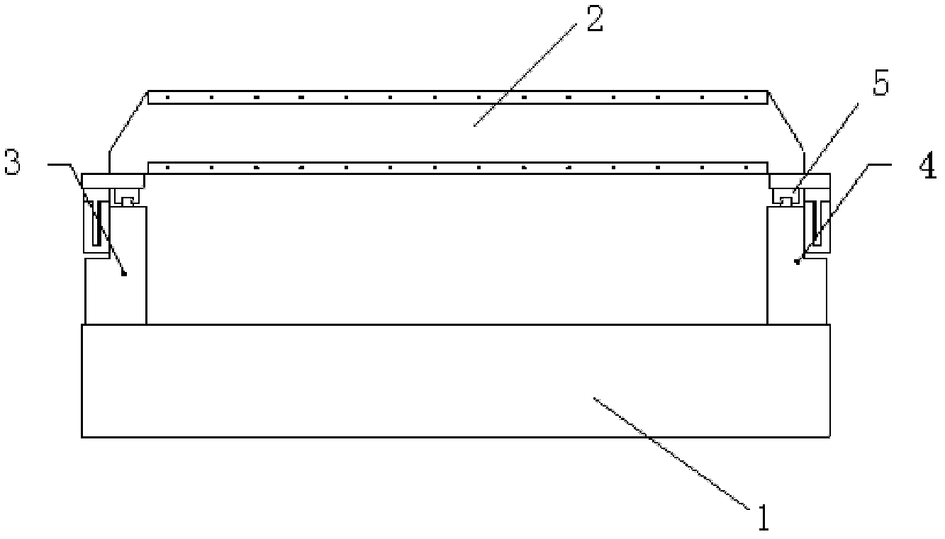 Crossbeam expanded joint based on dovetail groove structure