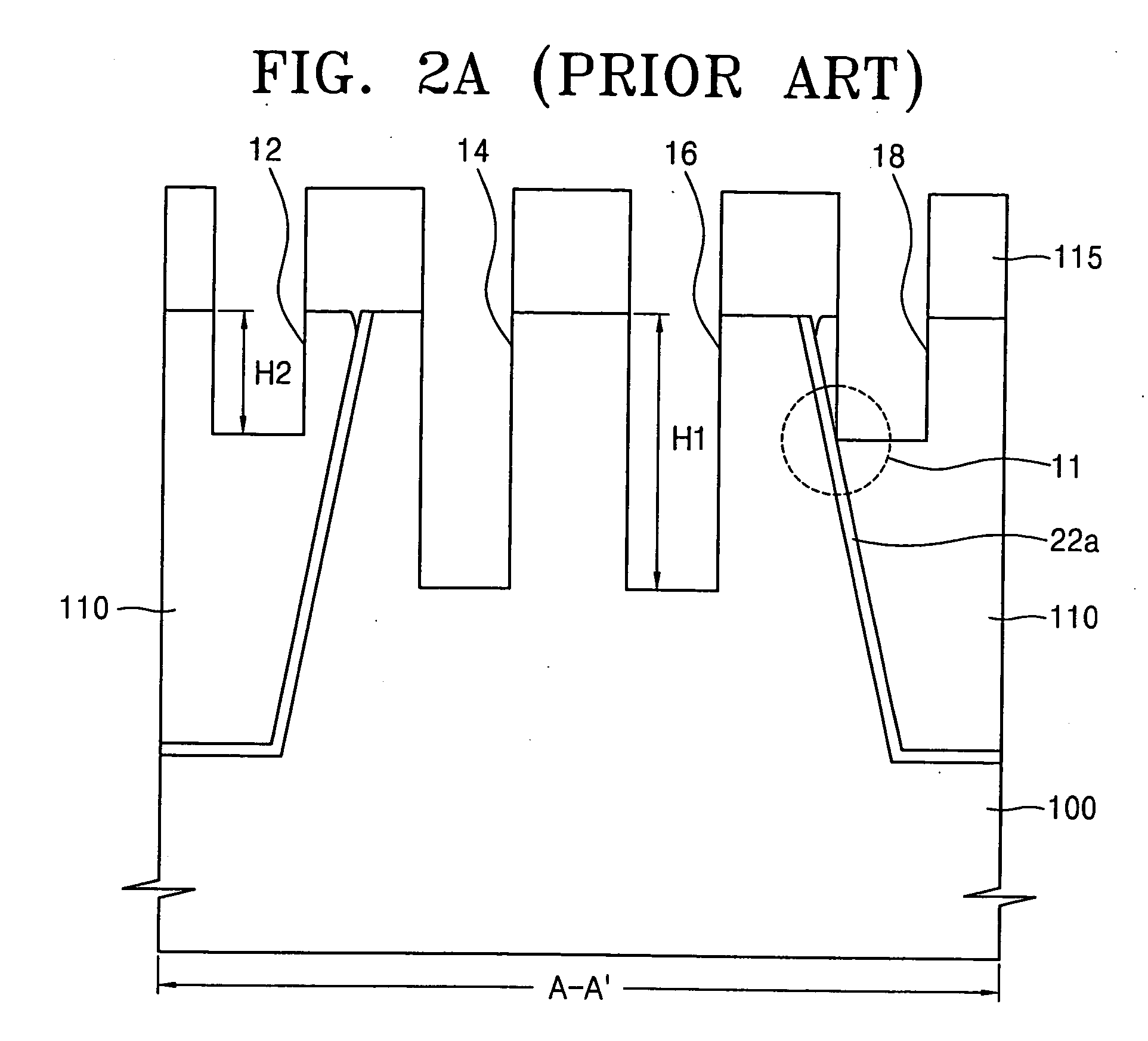 Method of forming a recess channel trench pattern, and fabricating a recess channel transistor
