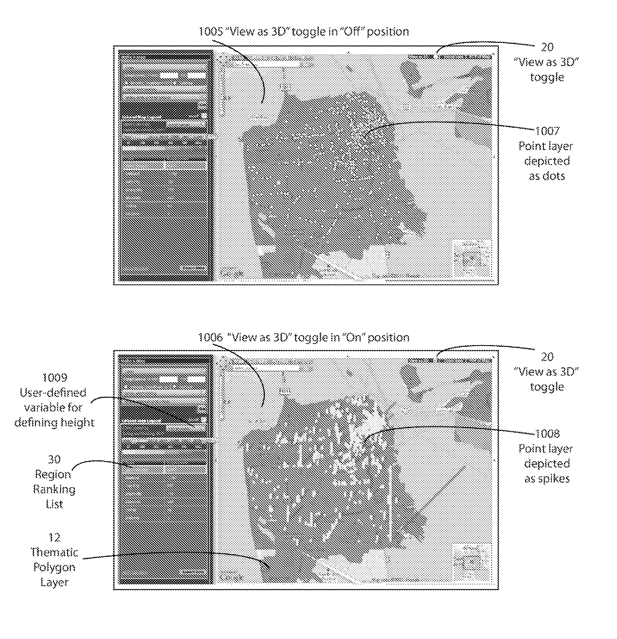 System and Method for Geographic Based Data Visualization and Extraction
