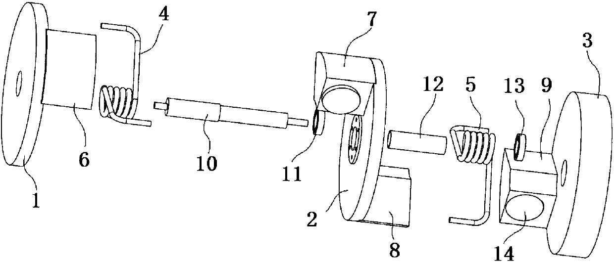 A universal module with adjustable stiffness, mechanical arm and working method