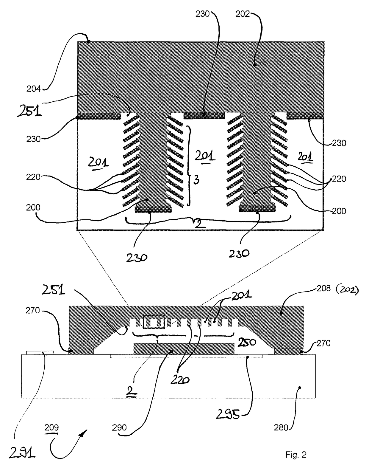 Method for forming a micro-surface structure and for producing a micro-electromechanical component