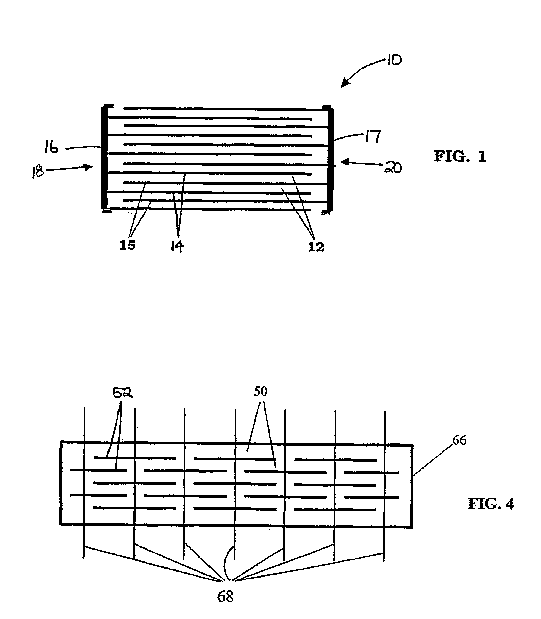 Ceramic components having multilayered architectures and processes for manufacturing the same