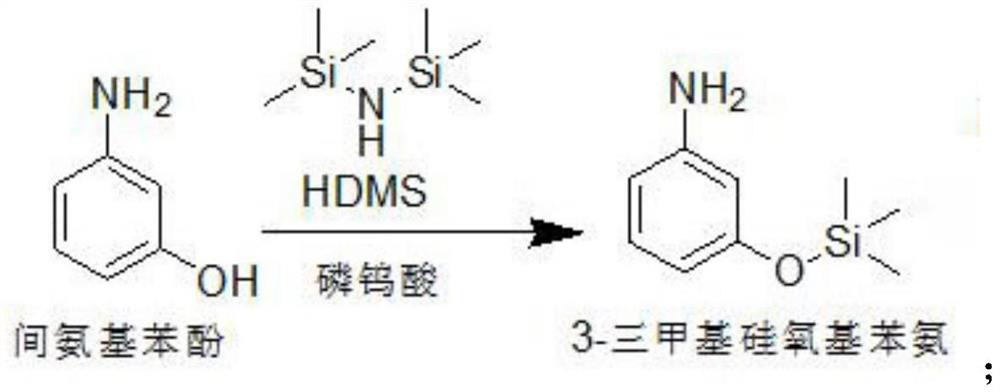 Synthesis method of 3-(3-hydroxyphenyl)-1, 1-dimethylurea, intermediate and application