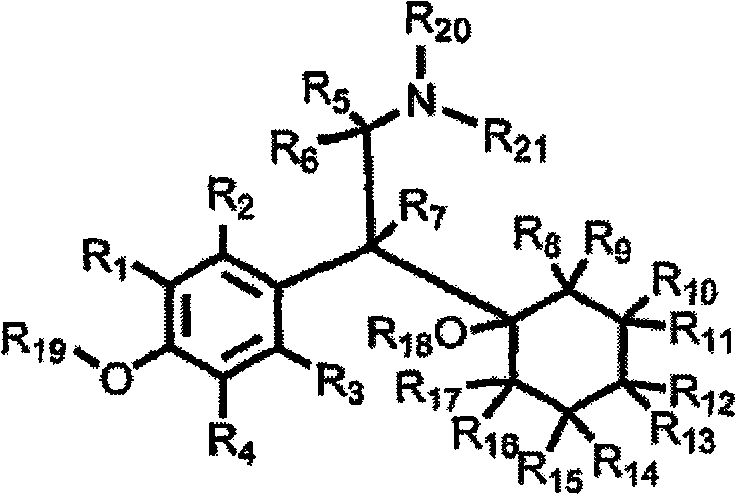 Substituted phenethylamines with serotoninergic and/or norepinephrinergic activity