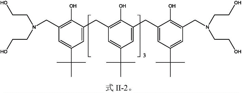 Polyether demulsifying agent based on hydramine-modified phenolic resin and synthesizing method thereof