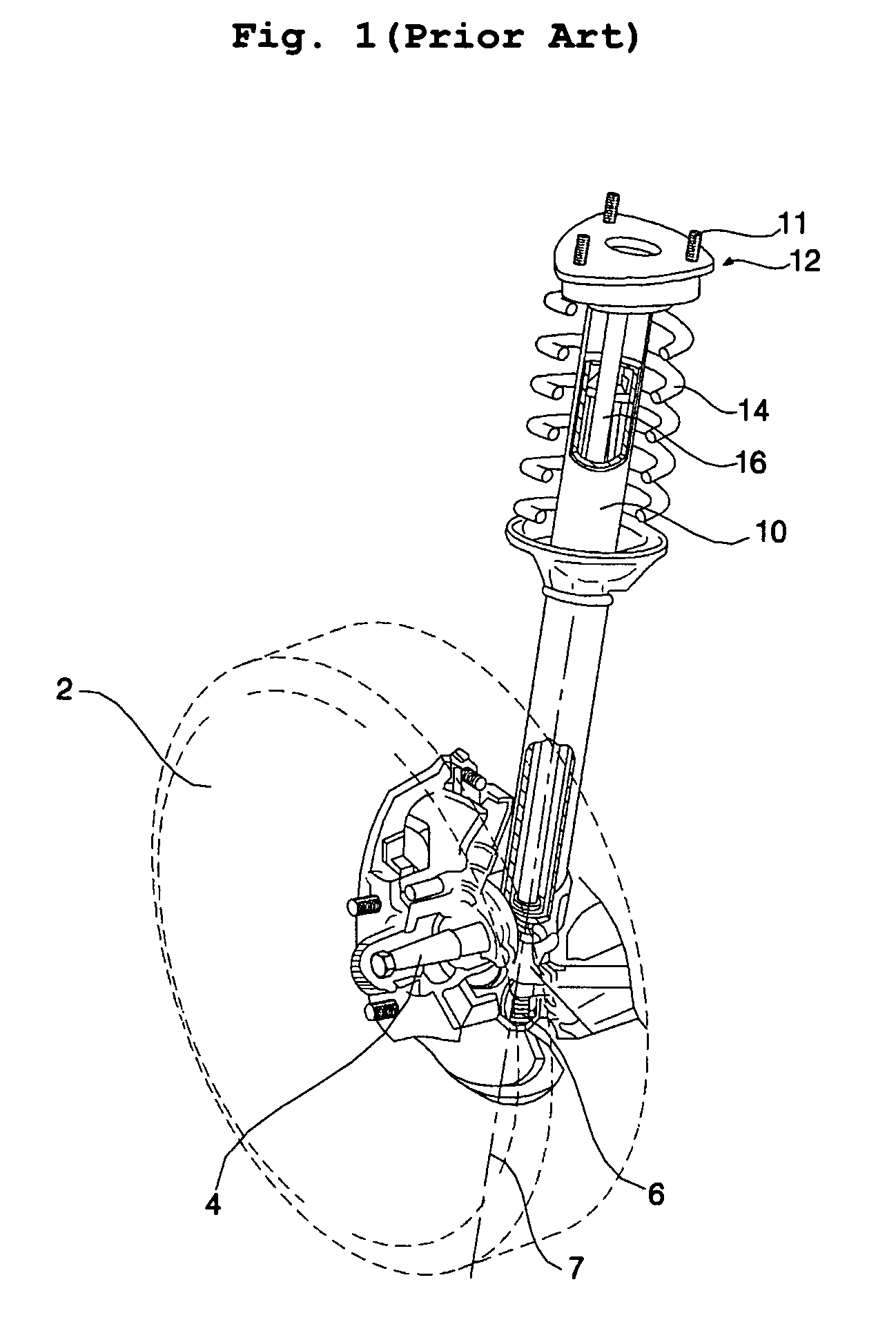 Suspension and insulator of the same