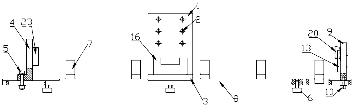 Driver shaft inductor flexible manufacturing and assembling auxiliary device for commercial vehicle