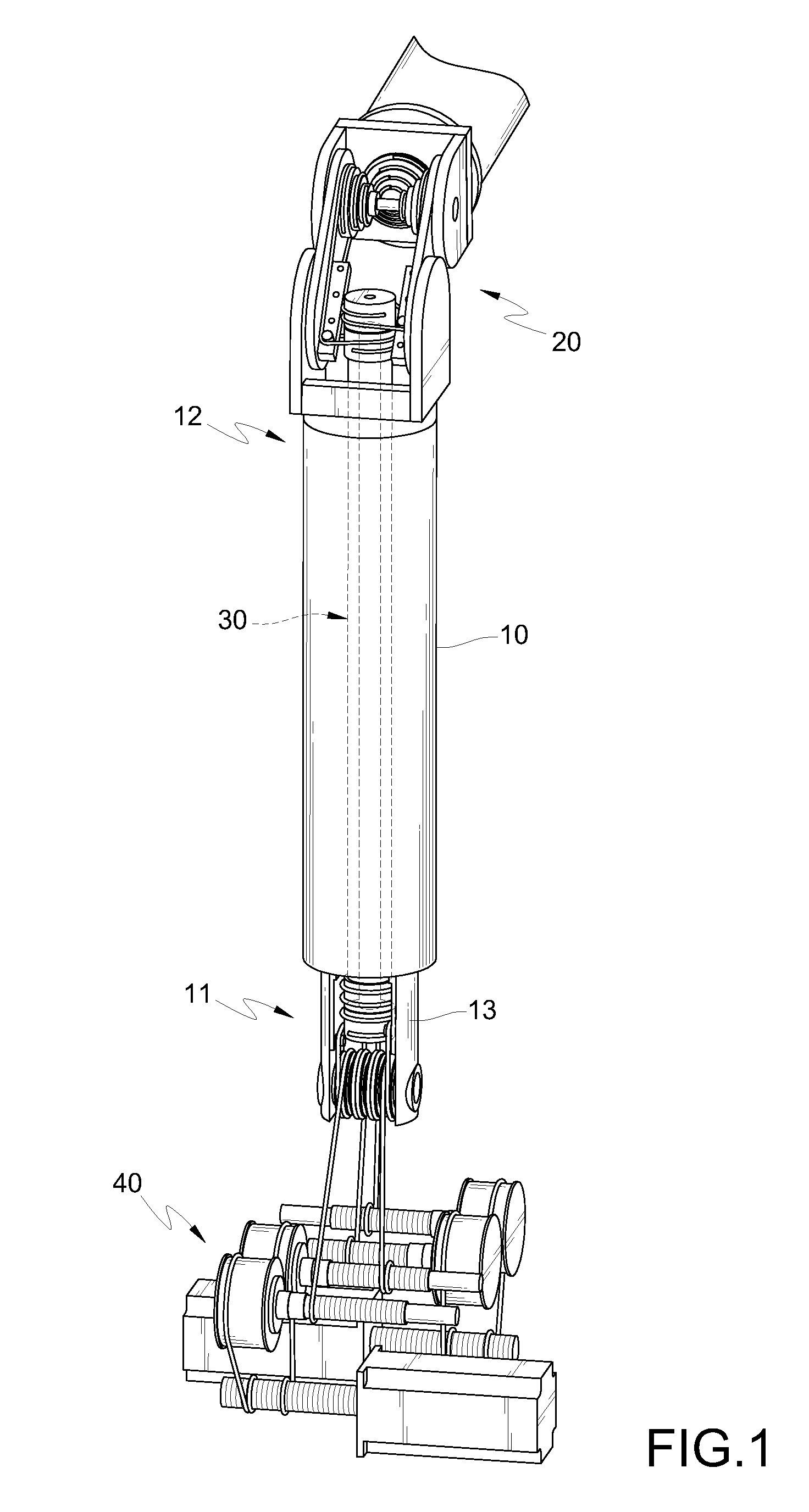 Power transmission mechanism and robot arm using the same