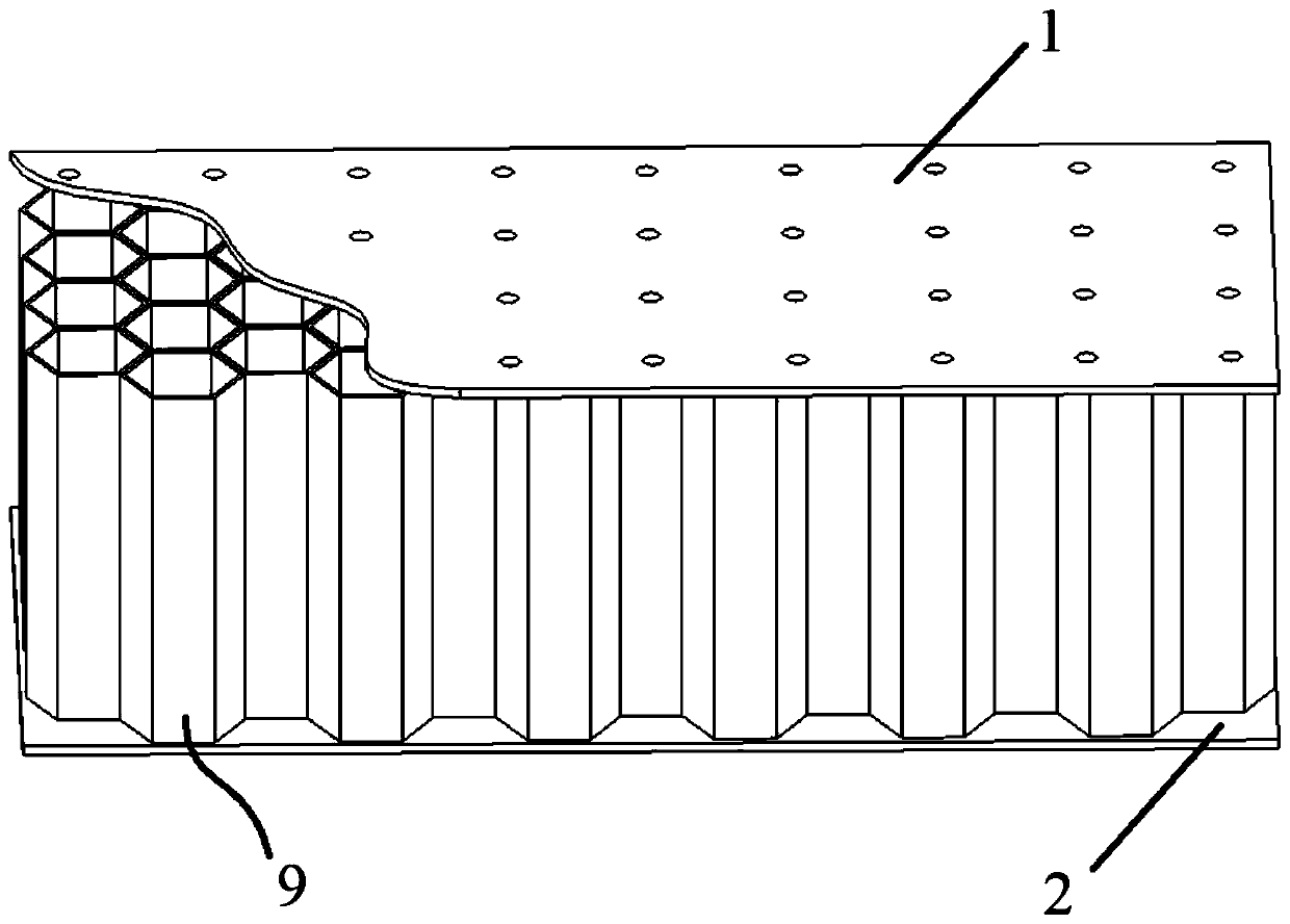 Honeycomb structure with adjustable sound absorption performance and design method thereof