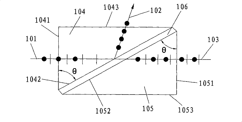 Polarizer of optical body