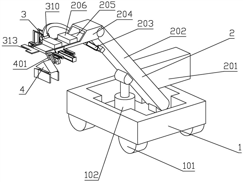 Automatic wall building machine