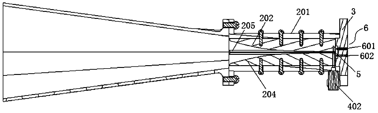 18-40GHz low sidelobe dual-polarized horn antenna