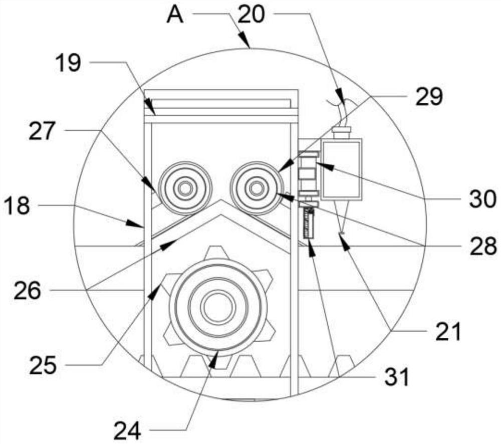 Full-automatic transfer printing device and method for water transfer printing process