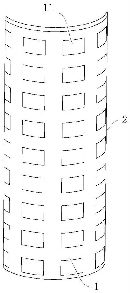 Two-dimensional ultrasonic transducer array for ultrasonic imaging and imaging method and device