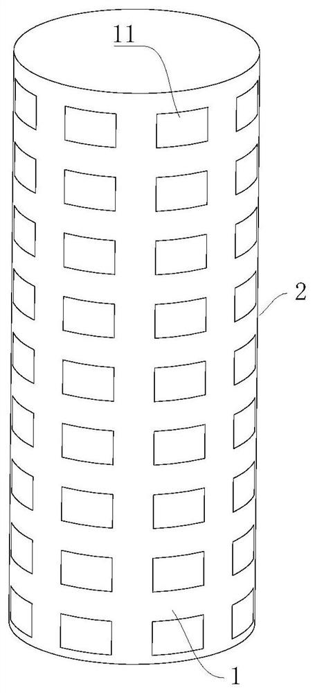 Two-dimensional ultrasonic transducer array for ultrasonic imaging and imaging method and device