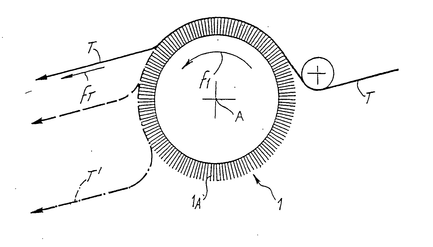 Machine and method for processing textile fabrics