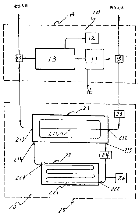 Composite artificial liver supporting system and its usage