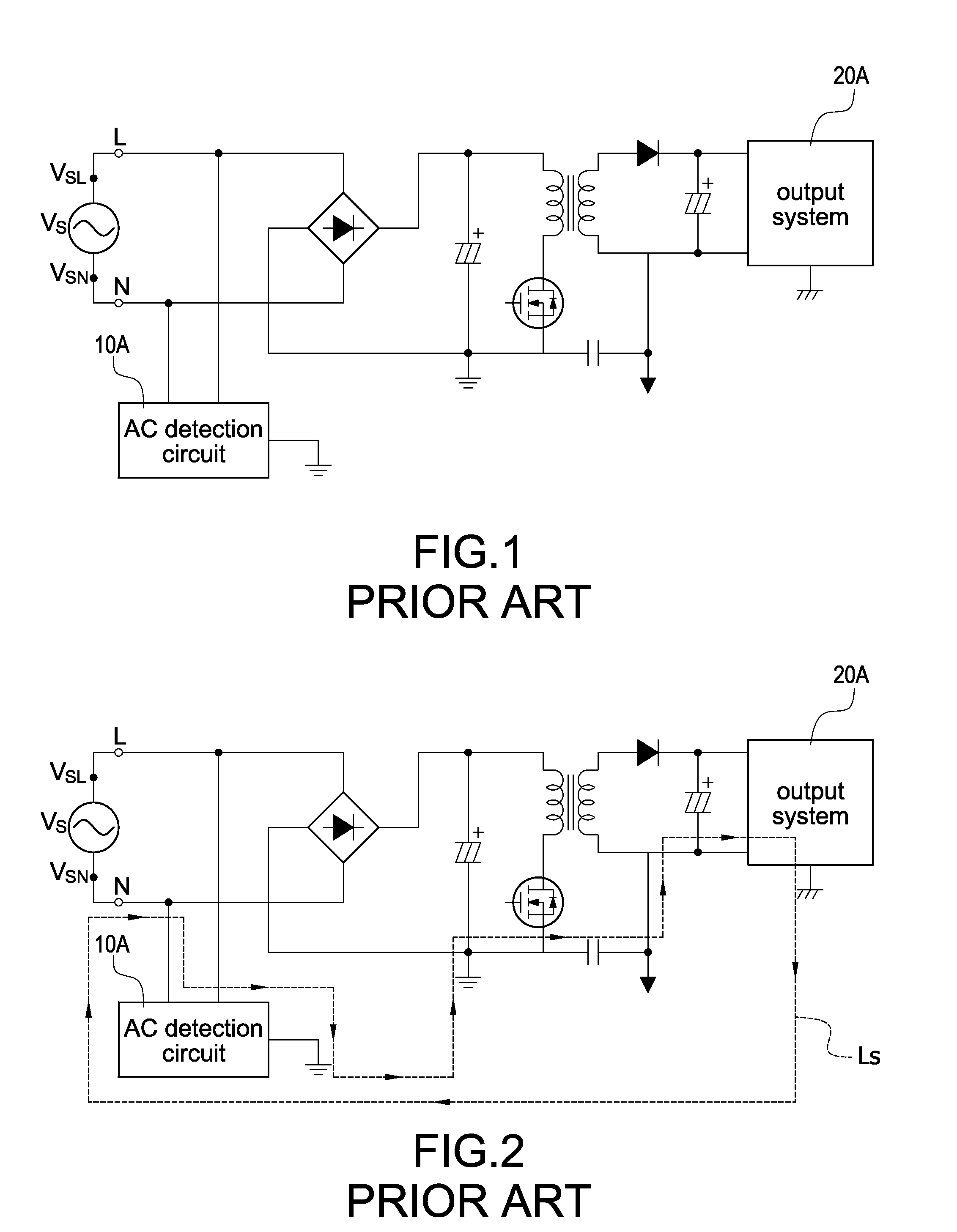 Power supply apparatus with input voltage detection and method of operating the same