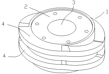 Cutting driving device for wood slicing machine