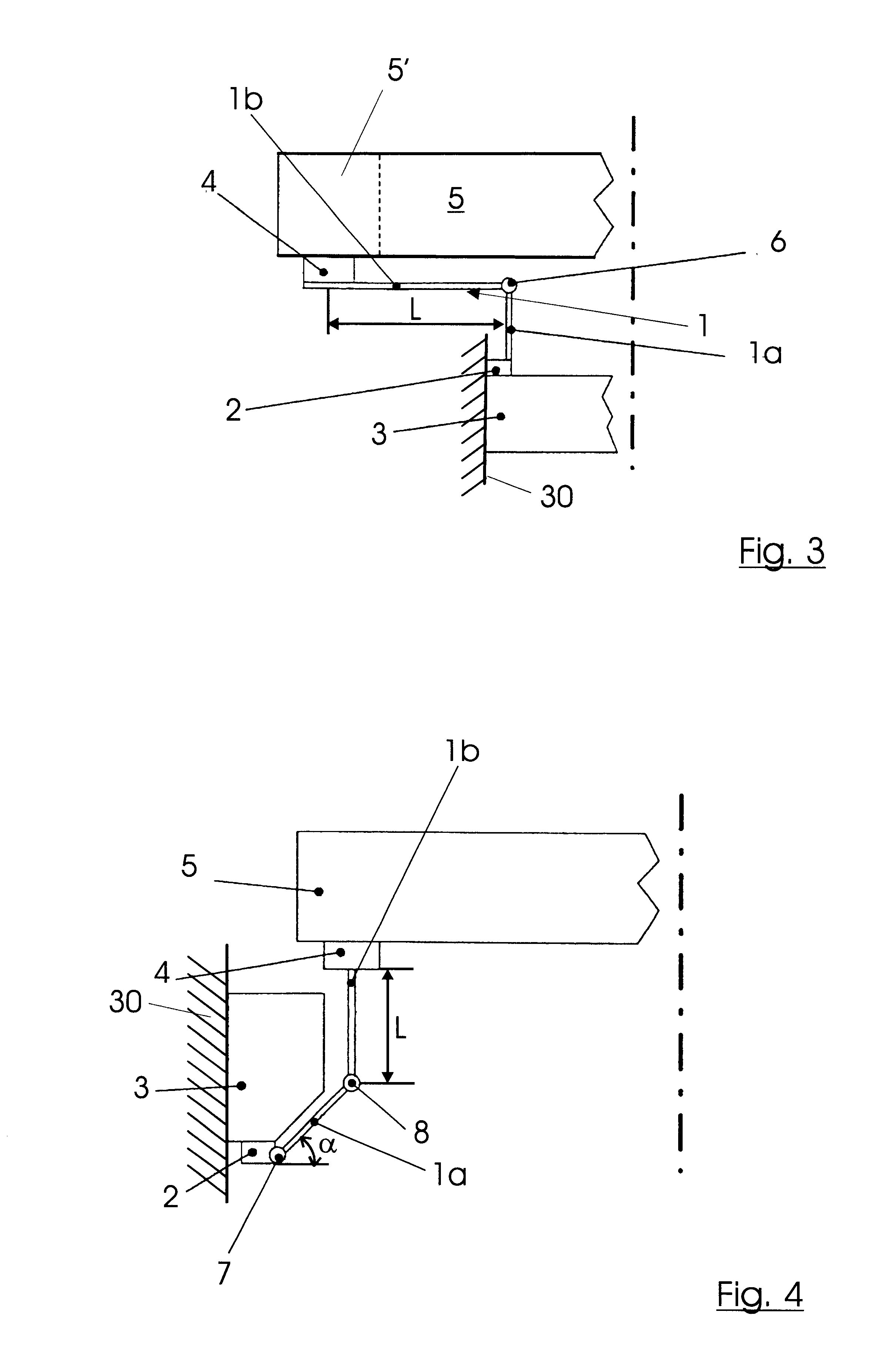 Mounting device for an optical element