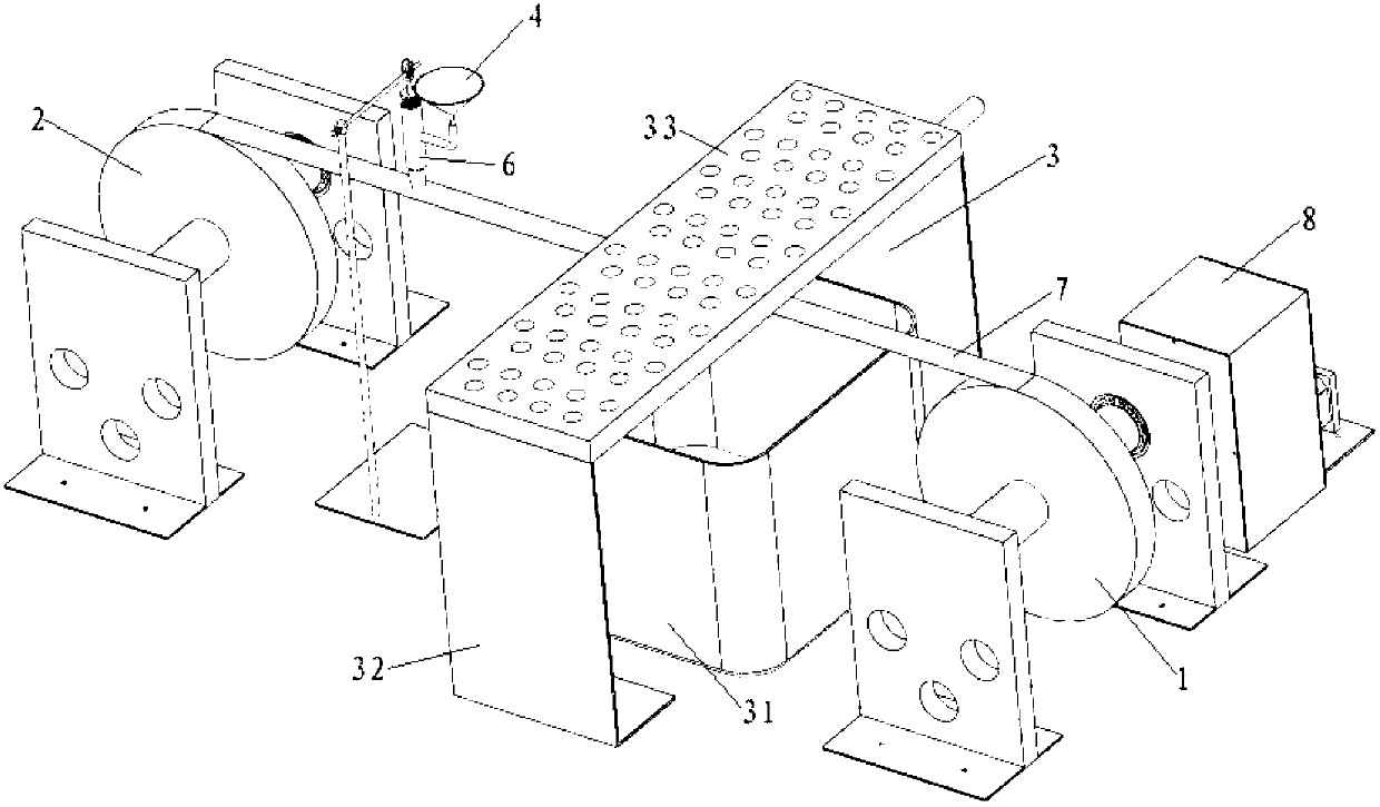 Transmission-type laser micro propulsion thin film target belt manufacturing method and manufacturing equipment thereof