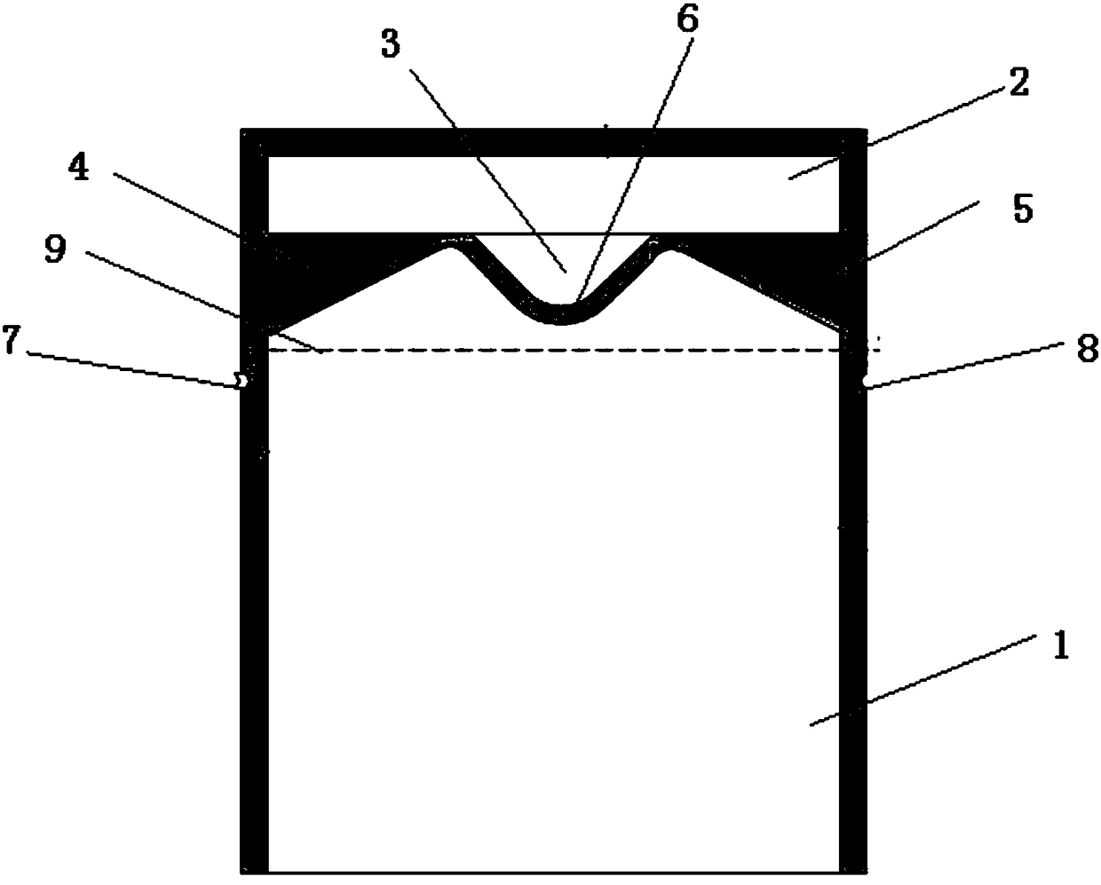 Explosion-proof microwave oven exhaust bag