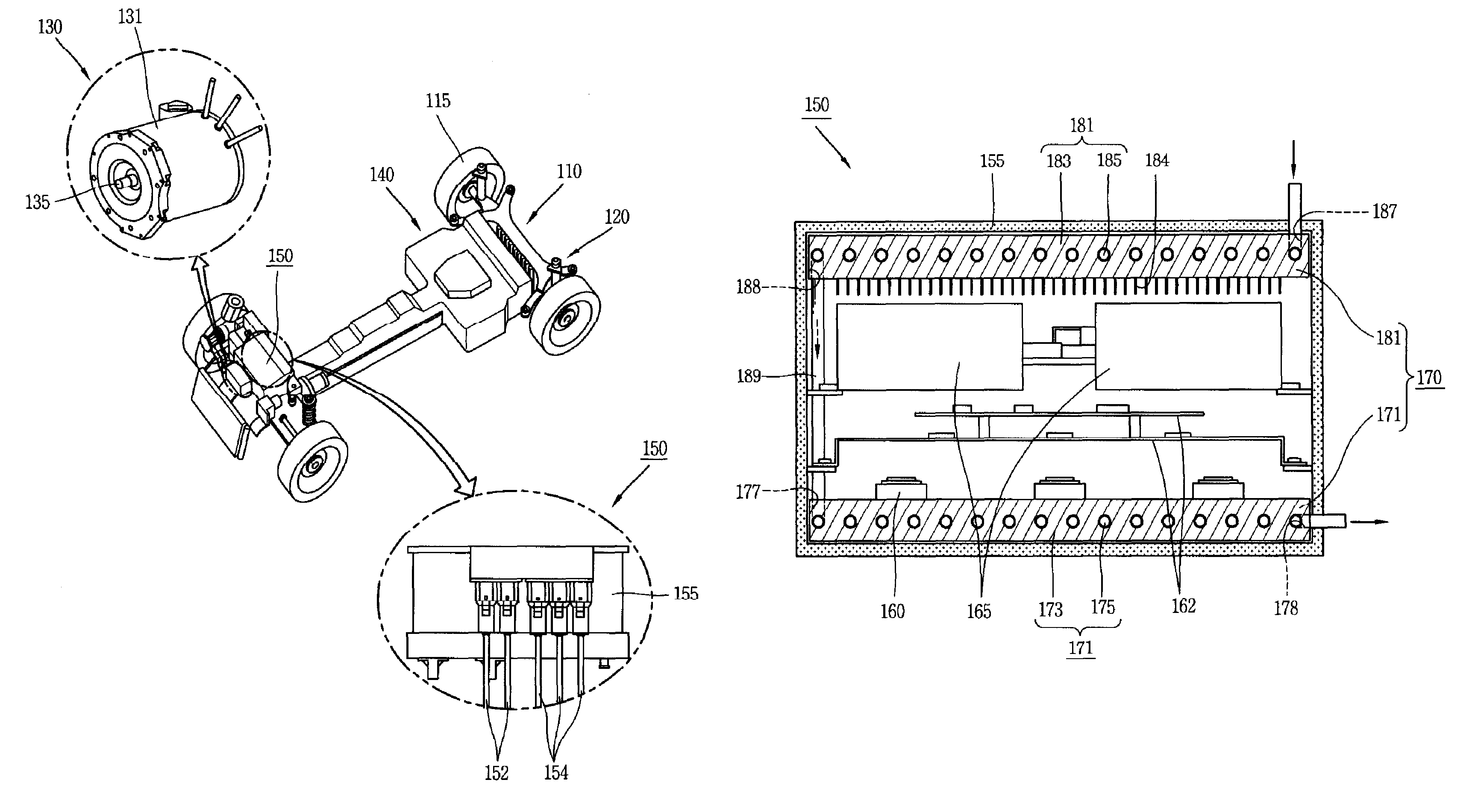 Inverter apparatus and electric vehicle having the same