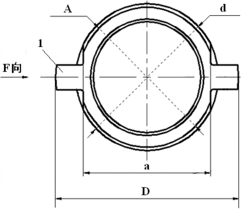 Method for machining bearing ring with installation boss and narrow and small grinding undercut