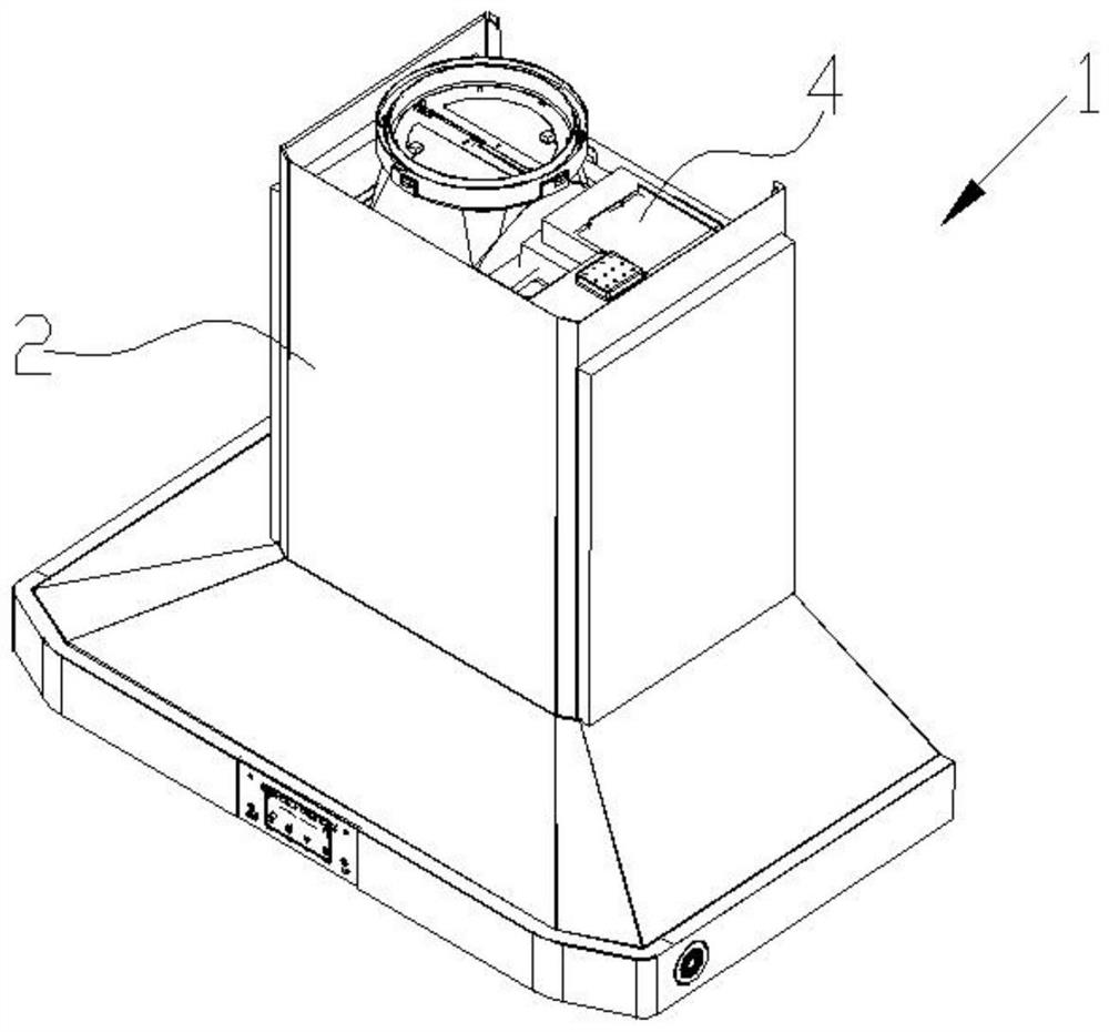 Cleaning control method of extractor hood and extractor hood