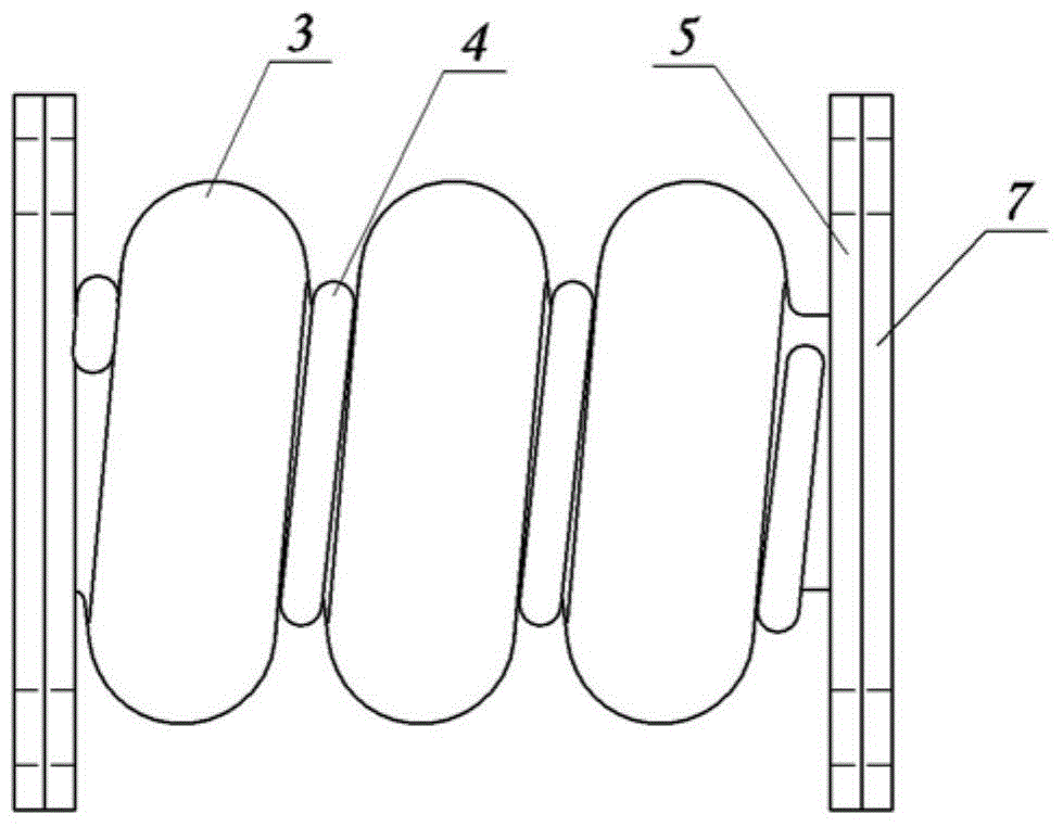 Joint with spirally-reinforcing rubber pipe