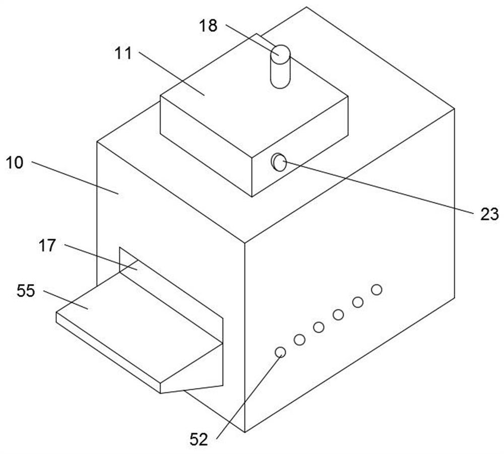 Battery shell leveling equipment