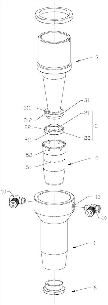 Air blowing nozzle and method of use