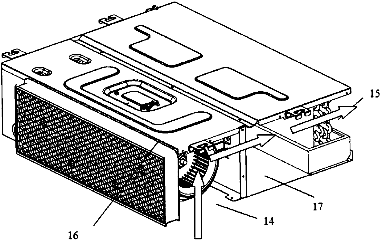 Duct-type air conditioner integrating air conditioner and purifier