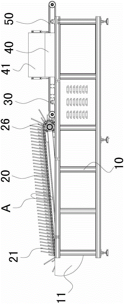 Automatic processing device and processing method of glass active reagent after coating