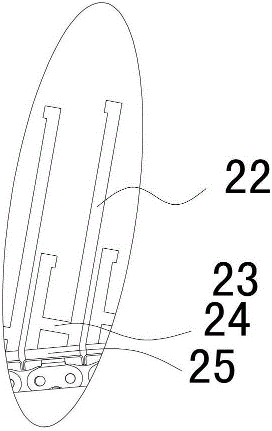 Automatic processing device and processing method of glass active reagent after coating