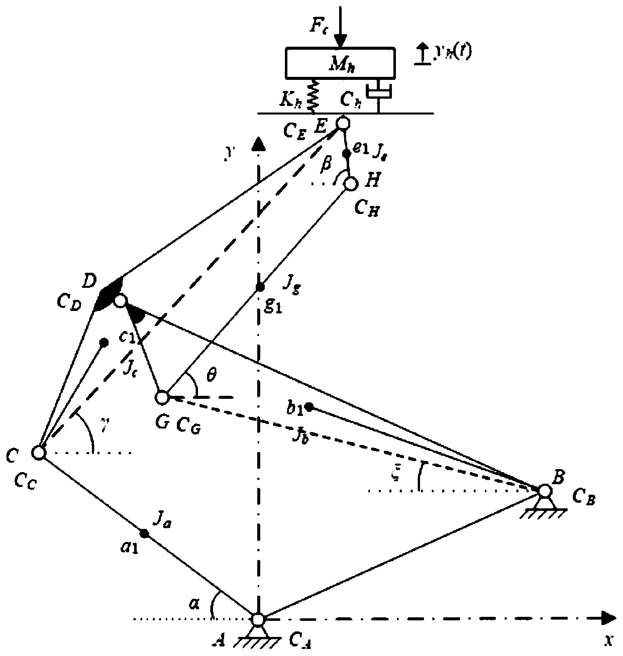 High-speed pantograph structure parameter optimization method