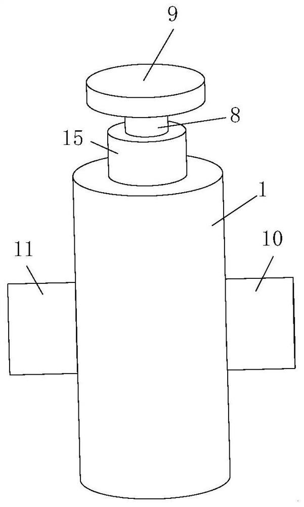 Constant-temperature water mixing valve