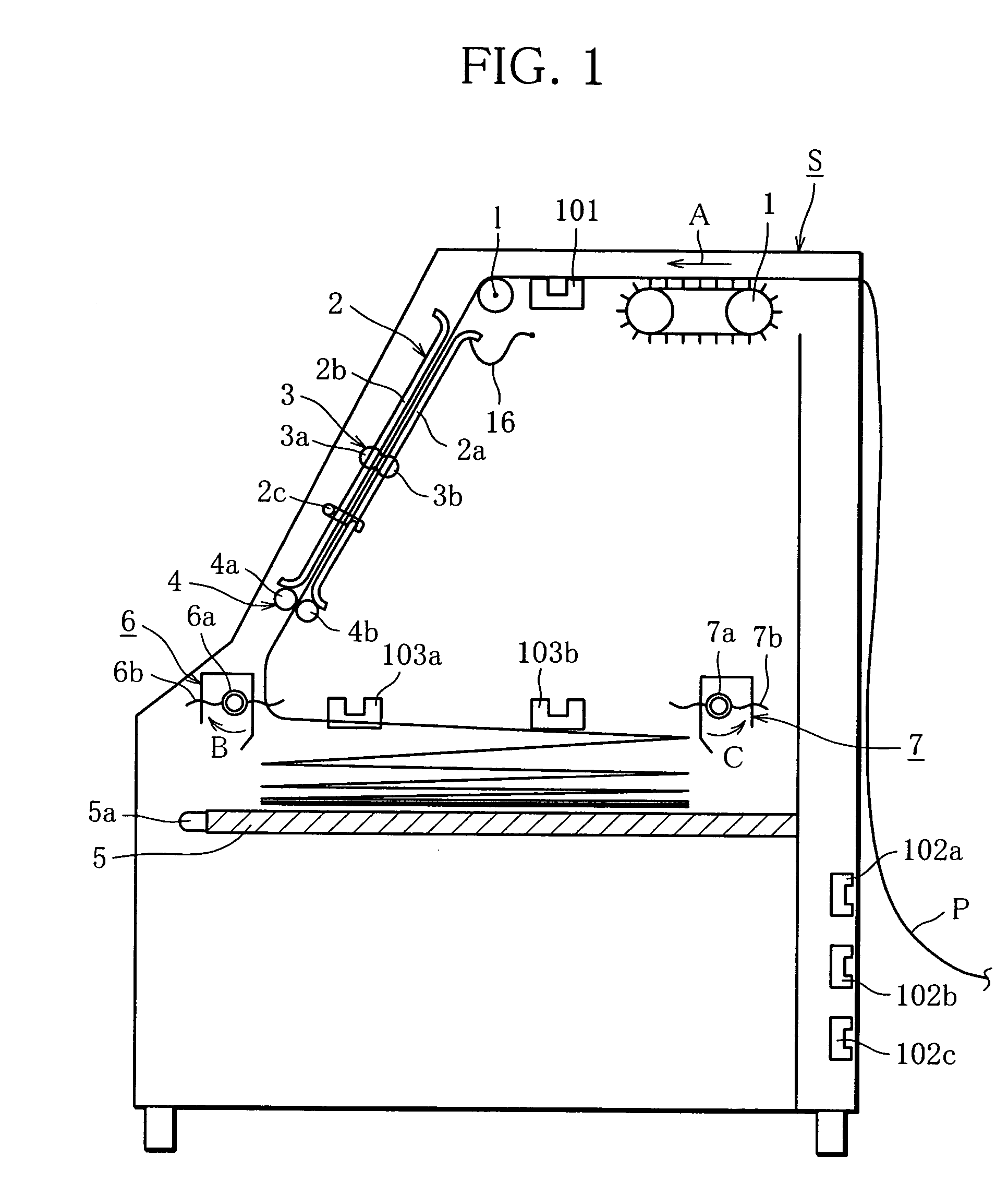 Folding device and printing system