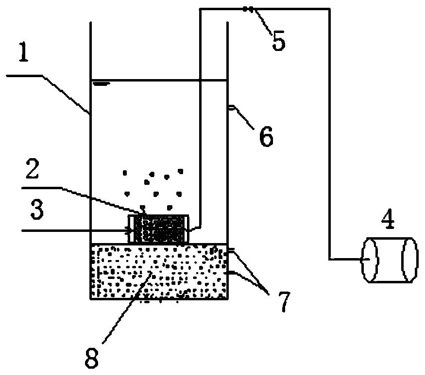 A method for in-situ control of polluted pond sediment